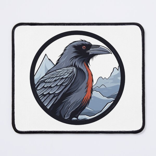 Item preview, Odins Raven designed and sold by MechaInk.