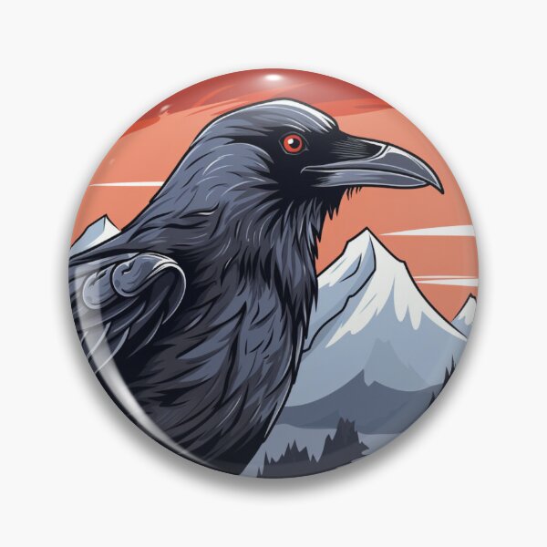 Item preview, Odins Raven designed and sold by MechaInk.