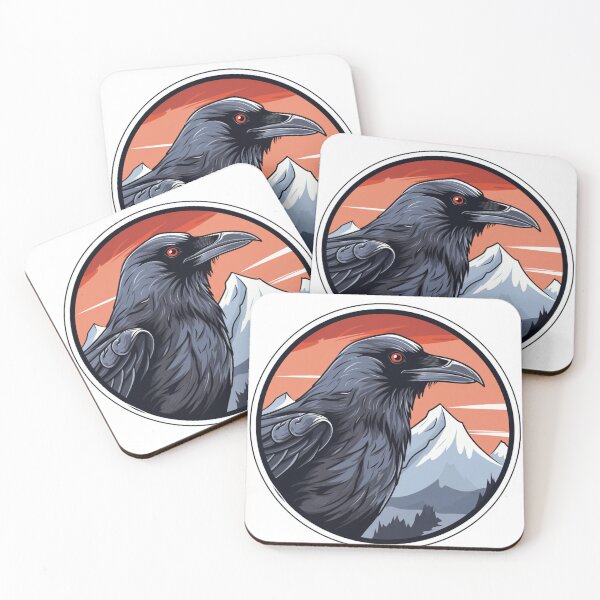 Item preview, Odins Raven designed and sold by MechaInk.