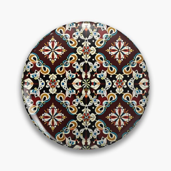 Item preview, Filigree Art Elegant & Royal Four Point Diamond Pattern 2X designed and sold by Zeporas Castle.