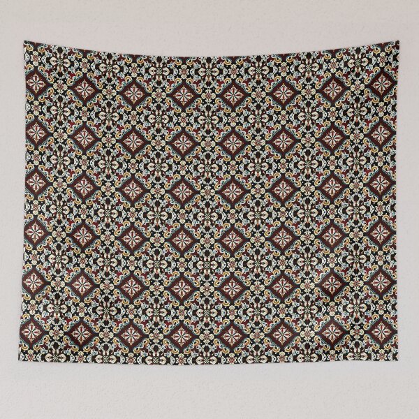 Item preview, Filigree Art Elegant & Royal Four Point Diamond Pattern 3X designed and sold by Zeporas Castle.