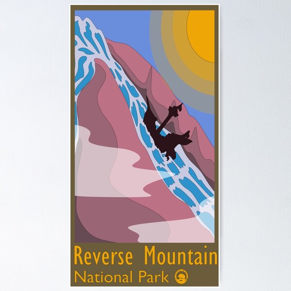 Item preview, Reverse Mountain designed and sold by DuncanArtHouse.