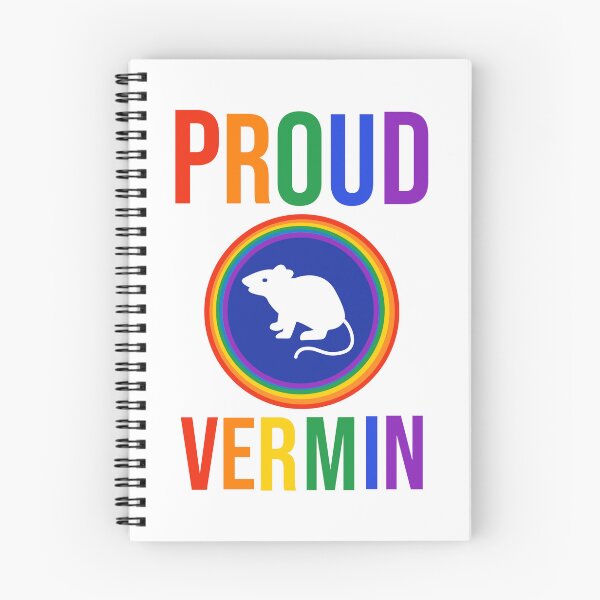 Item preview, Proud vermin rainbow anti Trump design  designed and sold by Rachel the Artist .