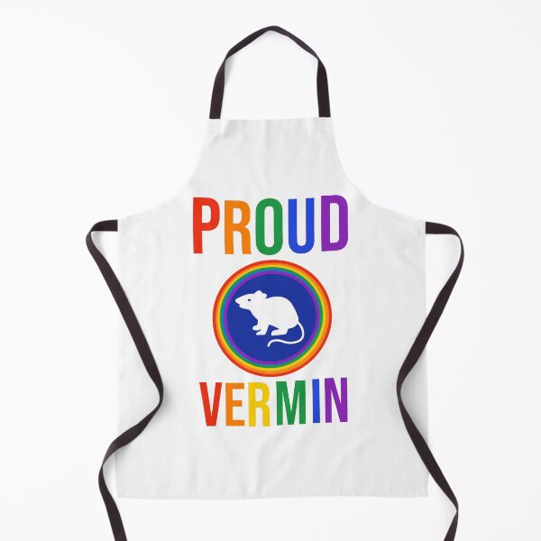 Item preview, Proud vermin rainbow anti Trump design  designed and sold by Rachel the Artist .