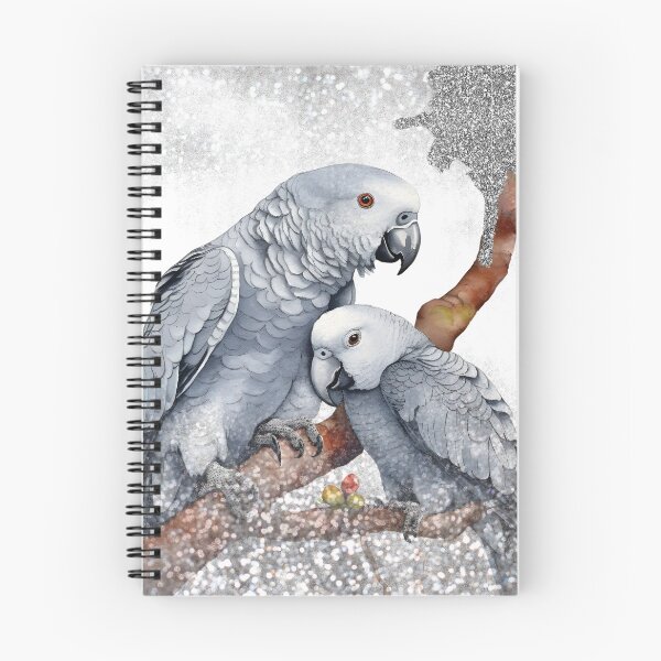 Item preview, Gift Dove Realistic Nature Trees Birds African Gray Parrot designed and sold by TRENDDREAMER ⭐⭐⭐⭐⭐.
