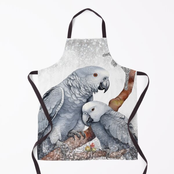 Item preview, Gift Dove Realistic Nature Trees Birds African Gray Parrot designed and sold by TRENDDREAMER ⭐⭐⭐⭐⭐.