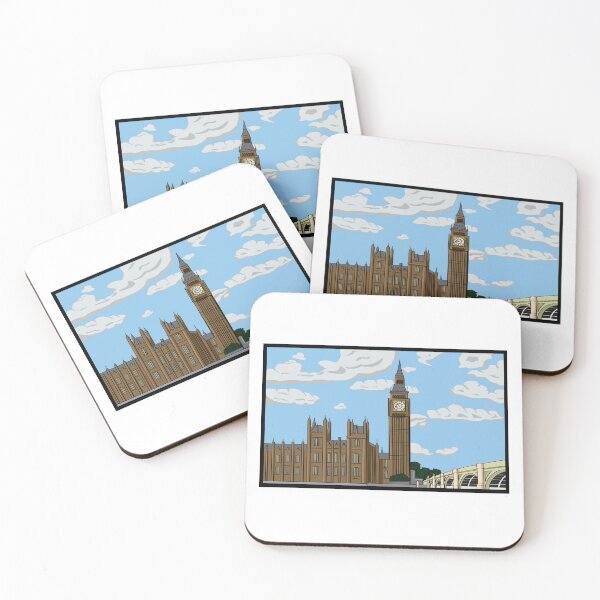 Item preview, Big Ben - Landmark Postcards designed and sold by PrometheanSpark.