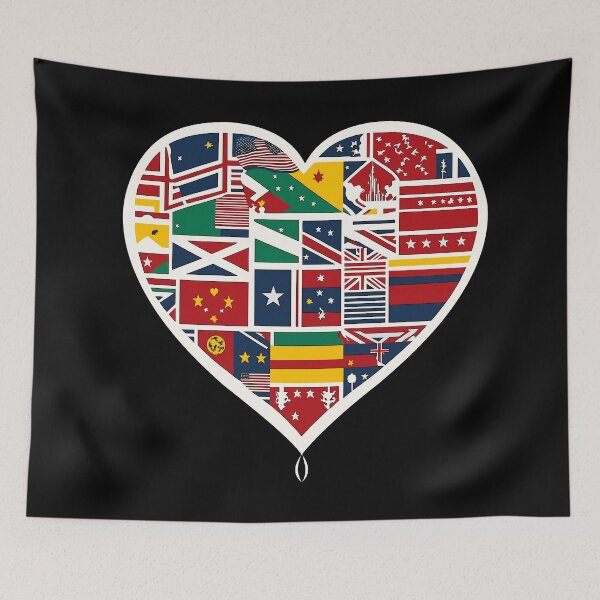 Item preview, International Love designed and sold by aylastyle.