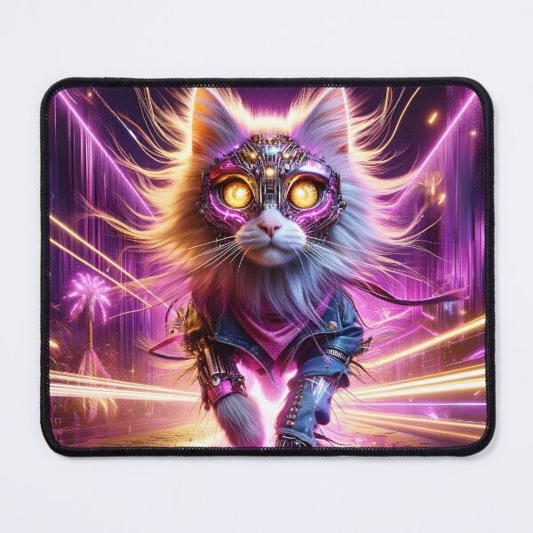 Item preview, Cyber Kitty designed and sold by TheCatsCorner.