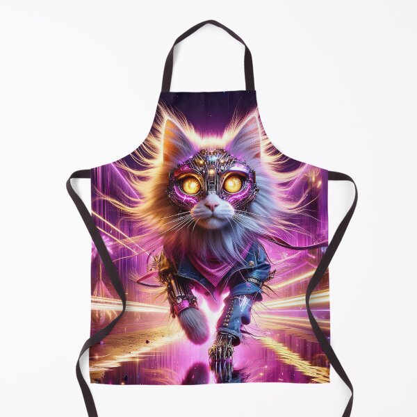 Item preview, Cyber Kitty designed and sold by TheCatsCorner.