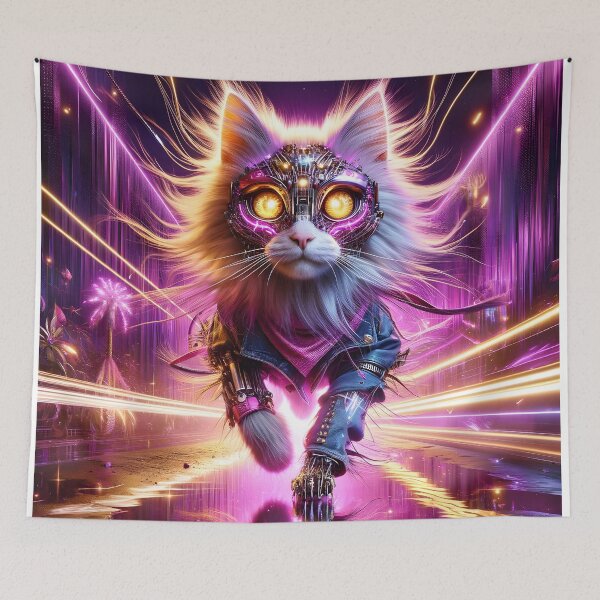 Item preview, Cyber Kitty designed and sold by TheCatsCorner.