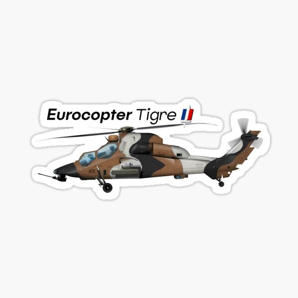Vista previa del artículo con la obra «Eurocopter EC665 Tigre», diseñado y vendido por ALaChasseBordel.