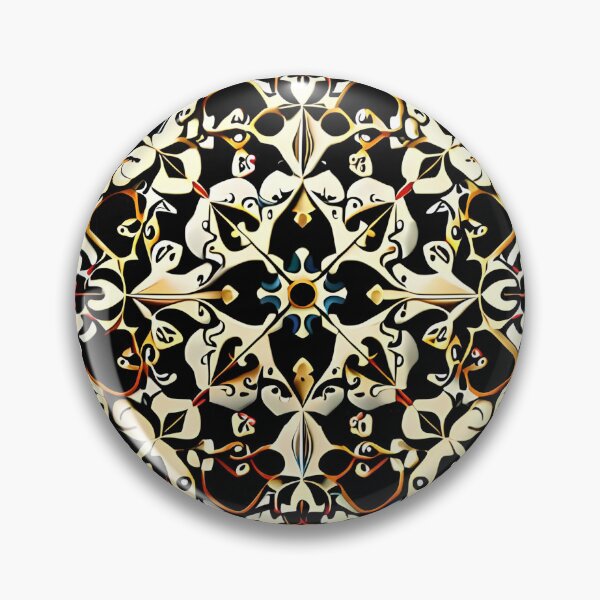 Item preview, Filigree Art Elegant & Royal Abstract Negative Space Cymatics designed and sold by Zeporas Castle.