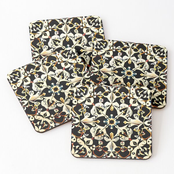 Item preview, Filigree Art Elegant & Royal Abstract Negative Space Cymatics designed and sold by Zeporas Castle.
