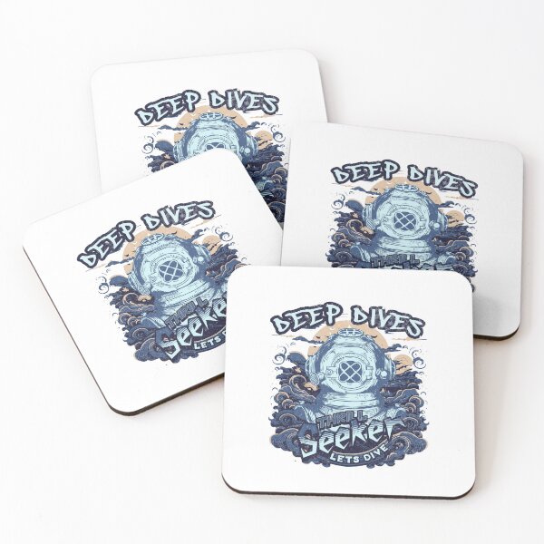 Item preview, Deep dives thrill seeker lets dive vintage style designed and sold by BritishDelights.