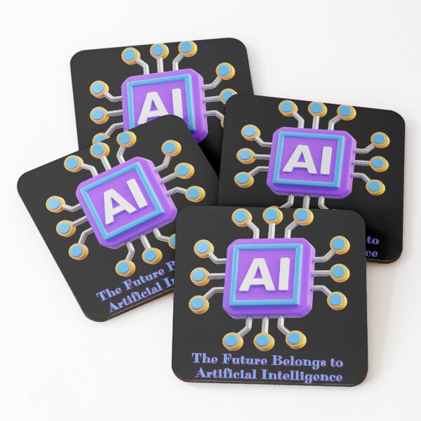 Item preview, The Future Belongs to Artificial Intelligence designed and sold by Diamaber.