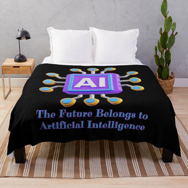 Item preview, The Future Belongs to Artificial Intelligence designed and sold by Diamaber.