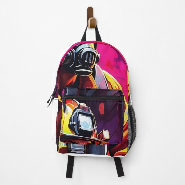 Item preview, Guardian of the Urban Inferno: A Firefighter's Vigil designed and sold by ArtComixHaven.