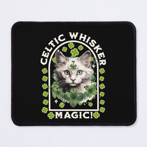 Item preview, CELTIC WHISKER MAGIC Feline Kitty Design designed and sold by ej-sulu.