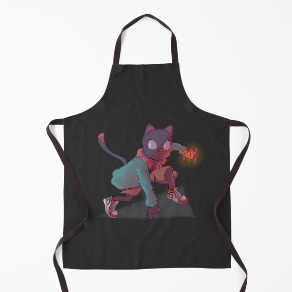 Item preview, Meows Morales digita ilustration designed and sold by Mathoonstore.