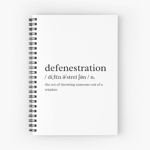 Item preview, Defenestration Definition designed and sold by TheEclecticKat.