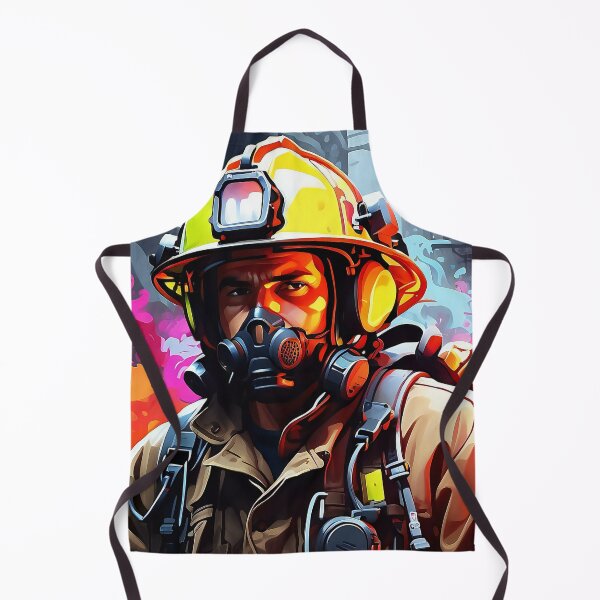 Item preview, Silent Sentinel: The Firefighter's Resolve designed and sold by ArtComixHaven.