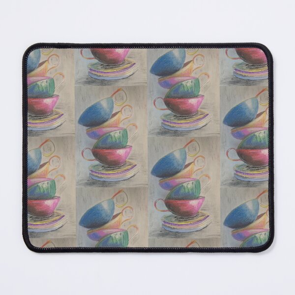 Item preview, Stack of colourful cups designed and sold by mazarte.
