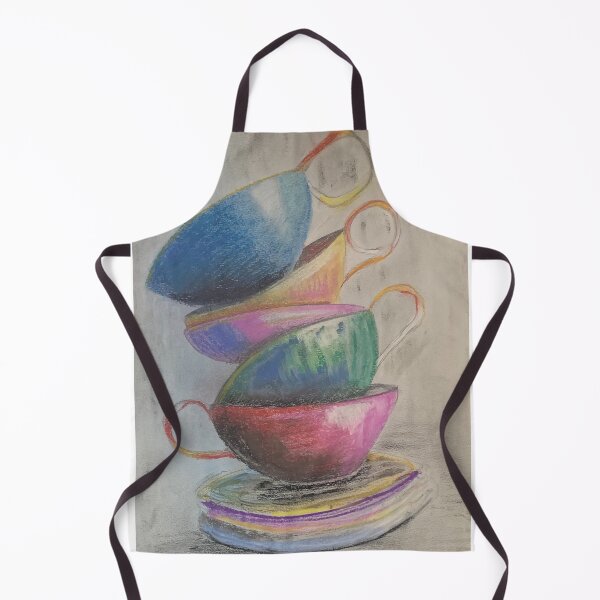 Item preview, Stack of colourful cups designed and sold by mazarte.