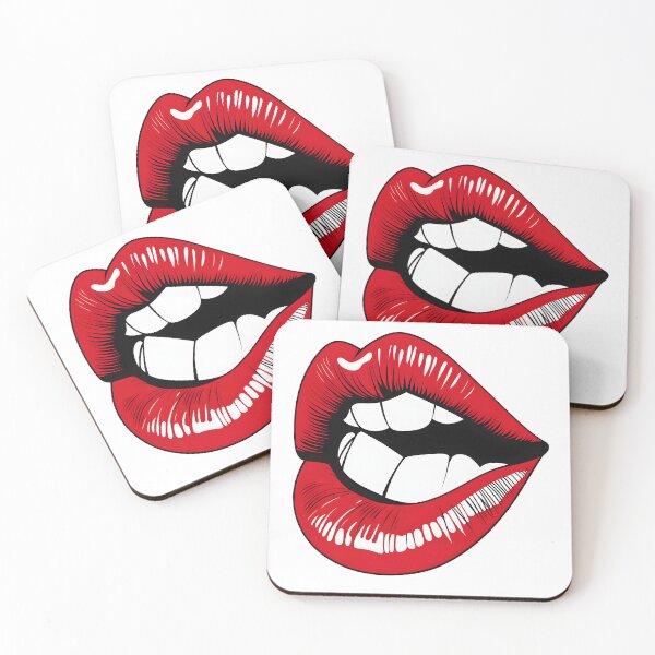 Item preview, Juicy red lips kissing designed and sold by Metaverse8.
