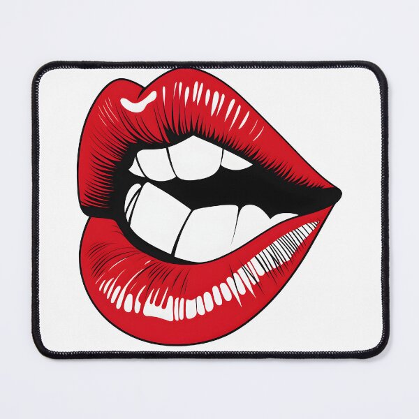 Item preview, Juicy red lips kissing designed and sold by Metaverse8.