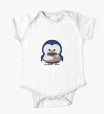 Linux Baby Tux II One Piece - Short Sleeve