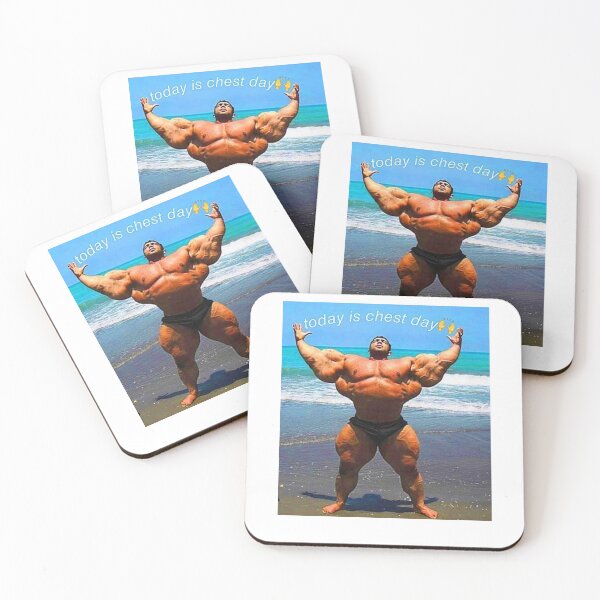 Item preview, chest day pattern designed and sold by GymRatz-shop.