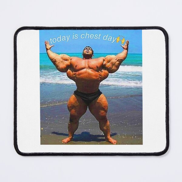 Item preview, chest day pattern designed and sold by GymRatz-shop.
