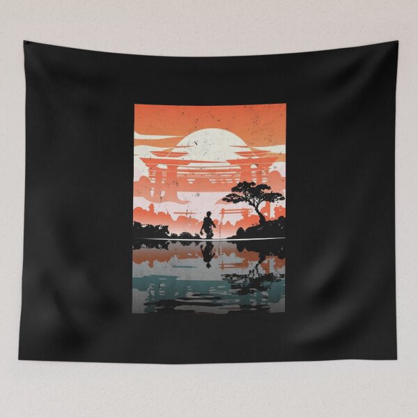 Item preview, Japanese sunset designed and sold by ArtCraftLab.