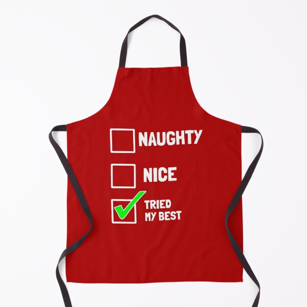 Item preview, Naughty Nice Tried My Best Checked Box Gift designed and sold by LADistrictGarb.