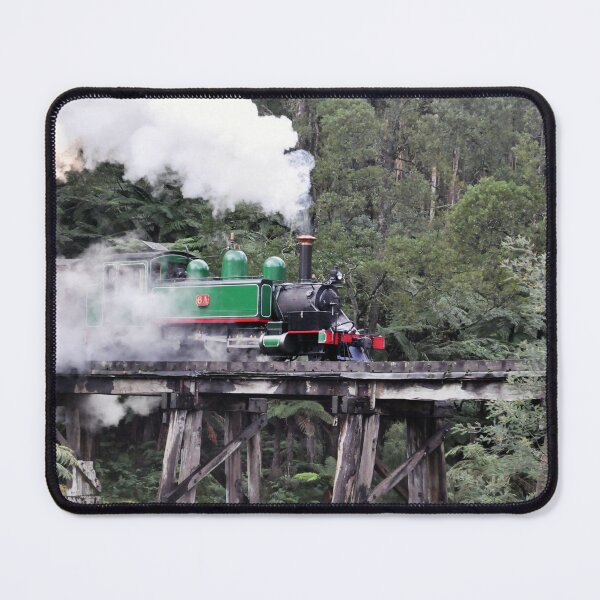 Item preview, Puffing Billy on historical Trestle Bridge, Dandenong Ranges designed and sold by Kathie Thomas.