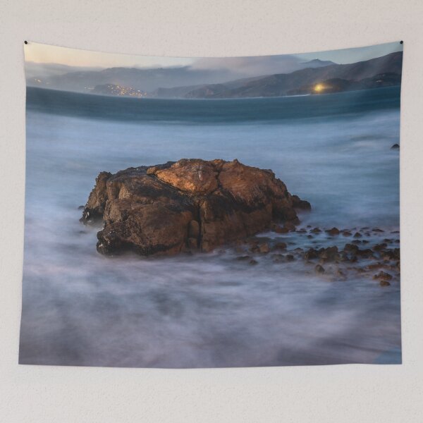 Item preview, Turbulent Surf on the rocks designed and sold by DeltaBassBugs.
