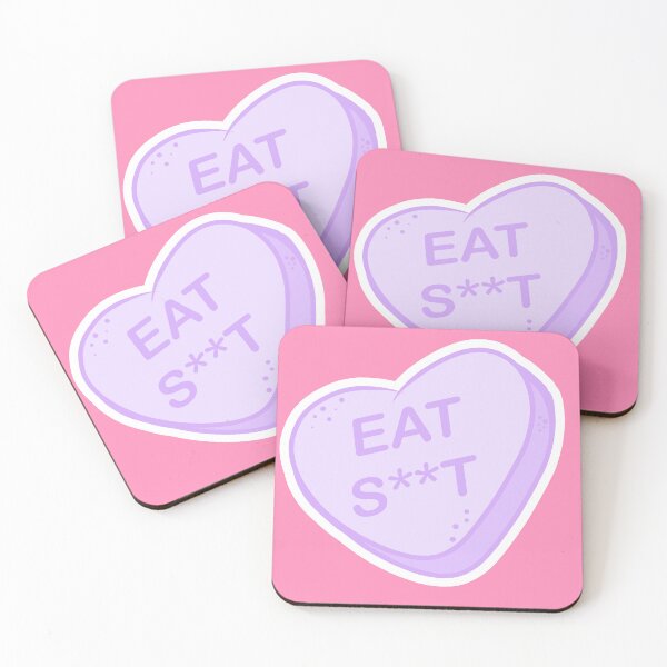 Item preview, Candy Hearts - Eat S**t designed and sold by Frigg-The-Frog-.