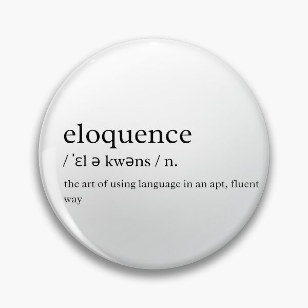 Item preview, Eloquence Definition designed and sold by TheEclecticKat.
