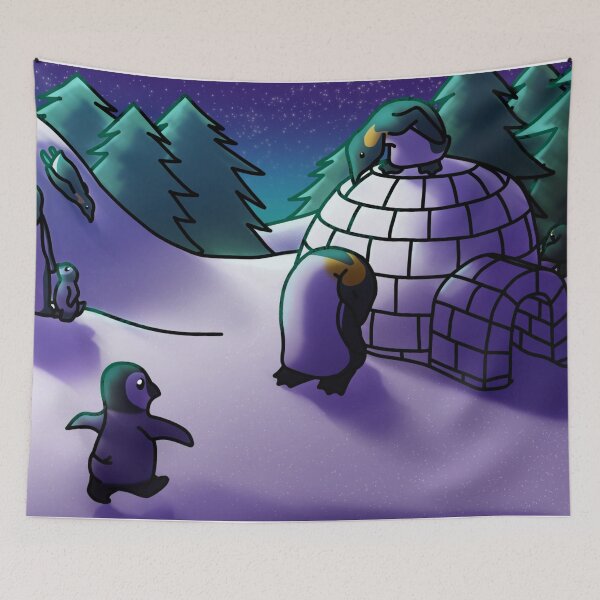 Item preview, Penguin Winter Wonderland designed and sold by Leira723.