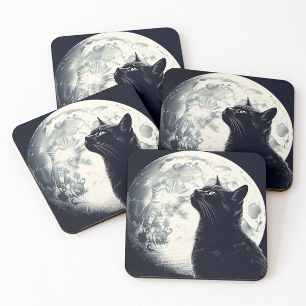 Item preview, Moonlit Feline designed and sold by Diamaber.