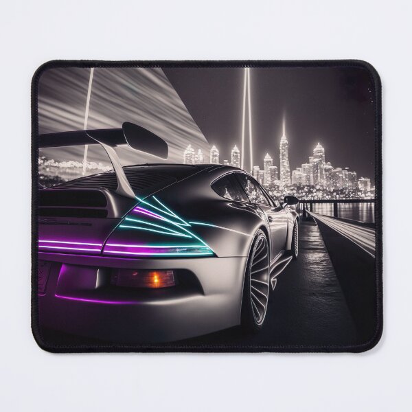 Item preview, Neon GT3 Reverie: Abstract Porsche Inspiration designed and sold by iQuorra.