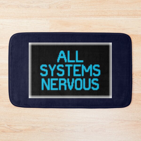 Item preview, all systems nervous designed and sold by zan doodles.