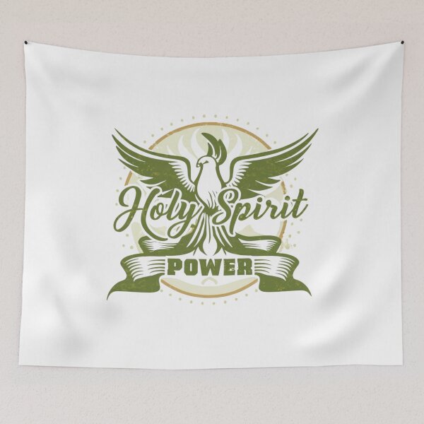 Item preview, Holy Spirit Power, Dove art designed and sold by Faithloveshop.