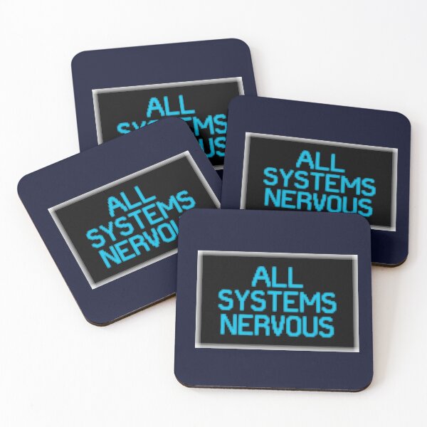 Item preview, all systems nervous designed and sold by zan doodles.