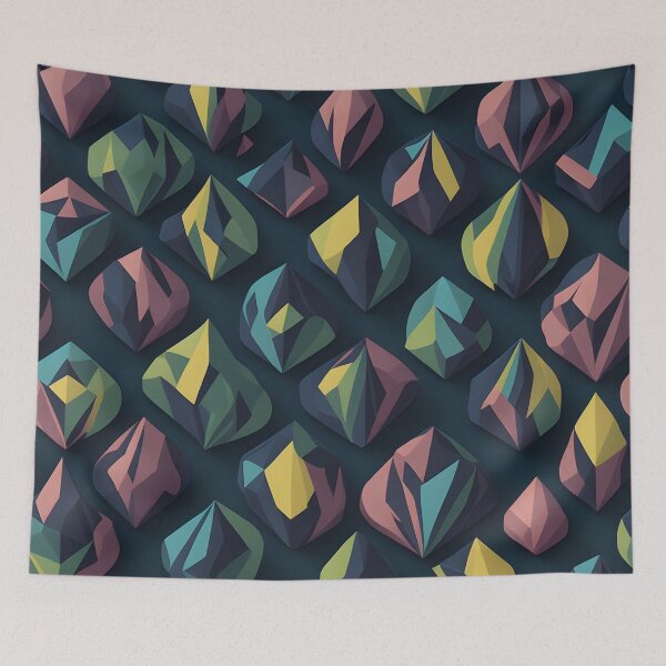 Item preview, Geometric Diamond Pattern designed and sold by Pixel-Lair.