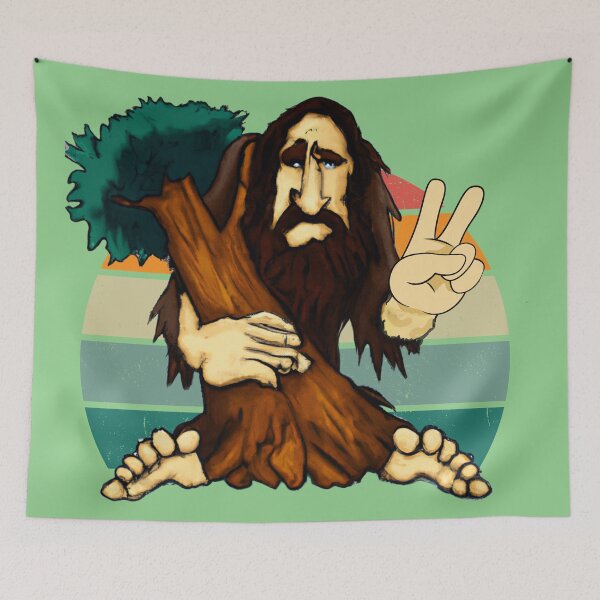Item preview, Tree Huggin' Hippie Freak - tree huggin', hippie freak  designed and sold by abeautifulife.