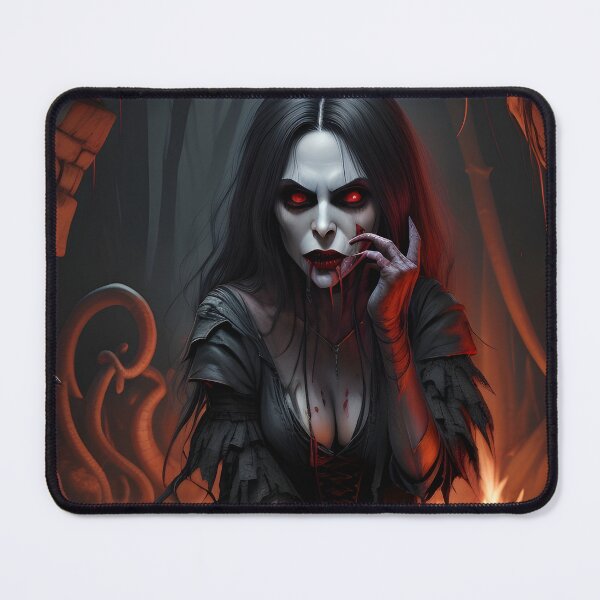 Item preview, Vampiress Kneeling by The Fire designed and sold by DarkJuliettes.