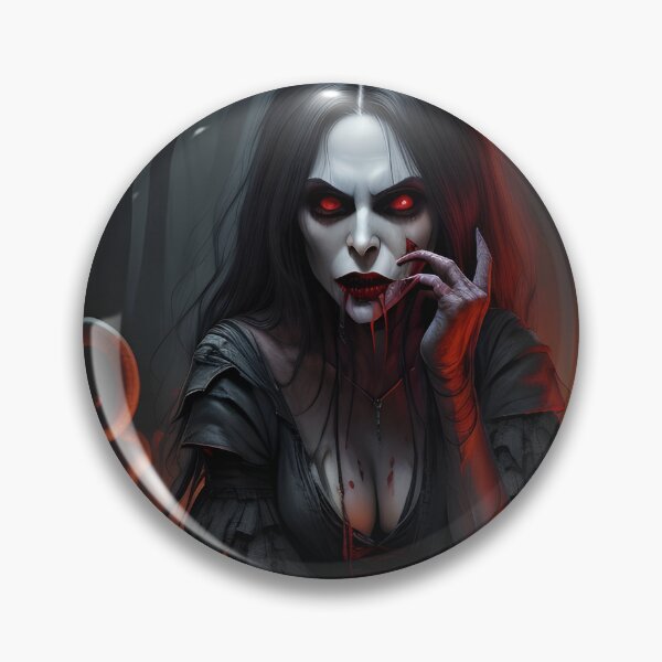 Item preview, Vampiress Kneeling by The Fire designed and sold by DarkJuliettes.