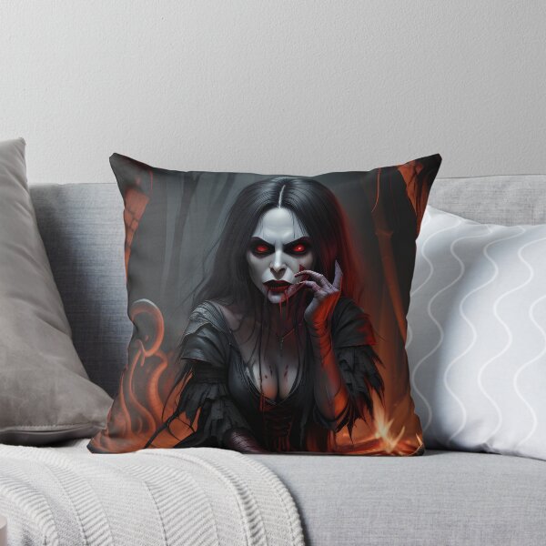 Item preview, Vampiress Kneeling by The Fire designed and sold by DarkJuliettes.